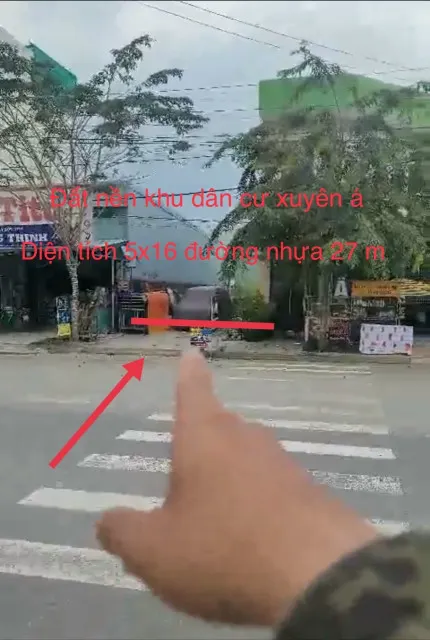 Chính chủ bán đất thổ cư, sổ Hồng riêng , mặt tiền đường lớn , giá rẻ