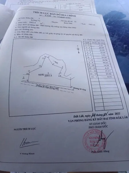 Bán đất 2993.4m² giá 190 triệu tại Xã Krông Na Huyện Buôn Đôn