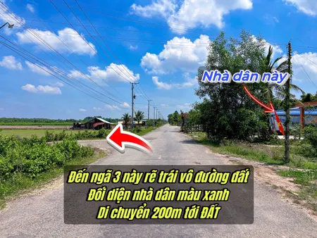Bán đất 230m² giá 199 triệu tại Xã Long Phước Huyện Bến Cầu