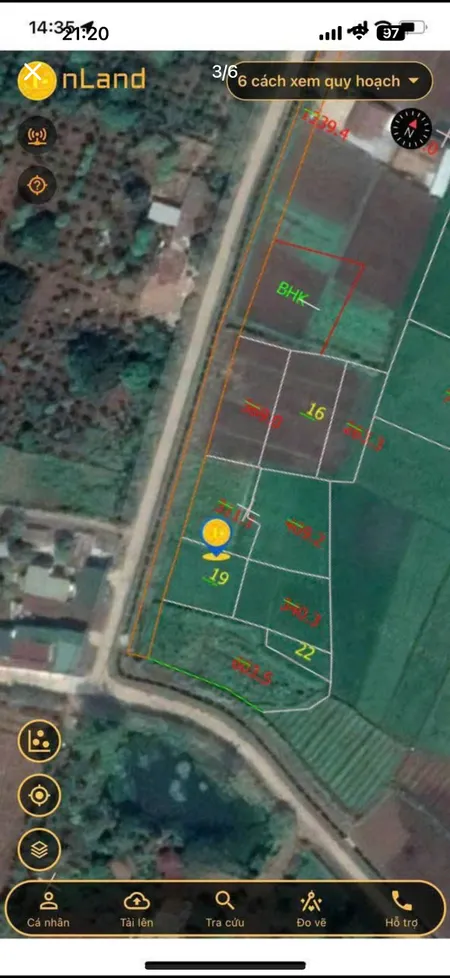 Bán đất 980m² giá 680 triệu tại Phường Khánh Xuân Thành phố Buôn Ma Thuột