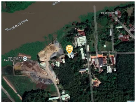 Bán đất 9000m² ngang 100m sông vàm cỏ, giá 20 tỷ tại Xã Tiên Thuận Huyện Bến Cầu