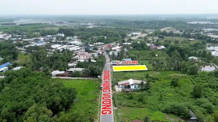 Cần bán thửa đất 1125m2 mặt tiền đường Hùng Vương, xã Phước An, Nhơn Trạch, Đồng Nai