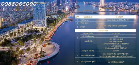 Bán căn 1PN FilMore full nội thất - Ngay Phố Đi Bộ Đà Nẵng