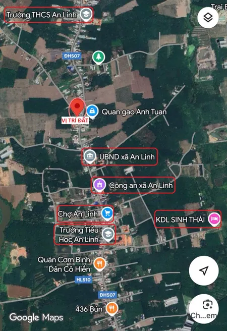 Đất An Linh Phú Giáo Bình Dương sổ sẵn công chứng ngay.
