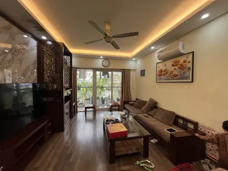 (Tin thật 100%) CH lô góc 128m2 x 3PN tại chung cư Viện Chiến Lược Bộ Công An - Ban công hướng Đông