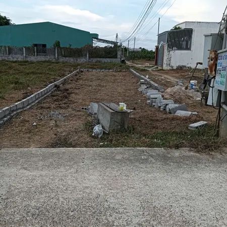 Bán lô đất thổ cư 2 mặt tiền siêu đẹp - Cách chợ Tôn vài trăm mét