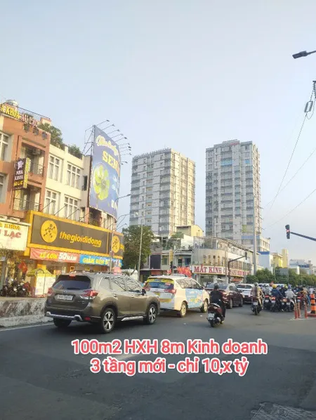 Bán Nhà  Lạc Long Quân - 100m2 - HXH 8m Kinh Doanh -3 tầng mới