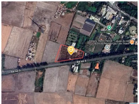 Bán nhà 4000m² đê số 3 Tân Nhựt. LH: 0909036285