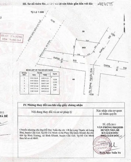 Bán đất 182.2m² giá 8 tỷ tại Xã Nhơn Đức Huyện Nhà Bè