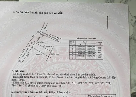 Bán đất 53.4m² ngang 4m giá 780 triệu tại Đặng Cương, An Dương. liên hệ 0362558882