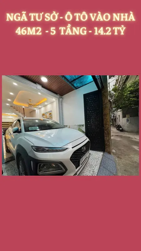 Bán Nhà Khương Trung, Thanh Xuân 5 Tầng, Ô Tô Tránh, Gara, Full Nội Thất Cao Cấp