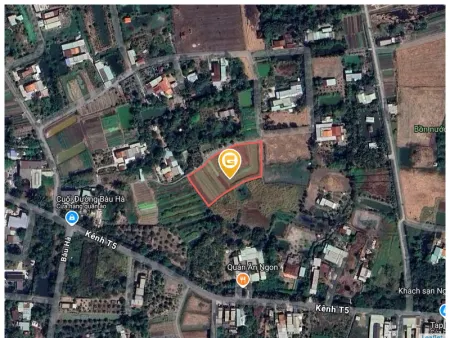 Bán đất 1000m² ngang 20m giá 2 tỷ tại Xã Hưng Long LH: 0909036285