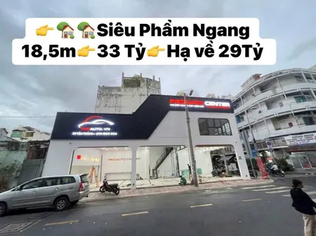 @@SIÊU PHẨM!!! SIÊU H.IẾM NGANG TO BỰ 18,5M => 33TỶ => HẠ VỀ 29 TỶ