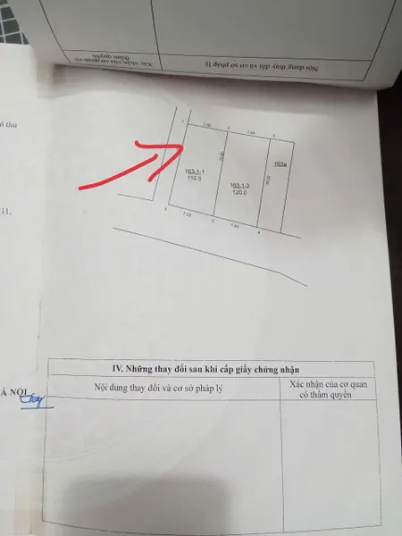 Bán đất 112m² ngang 7.59m giá 4 tỷ tại Xã Quang Tiến Huyện Sóc Sơn