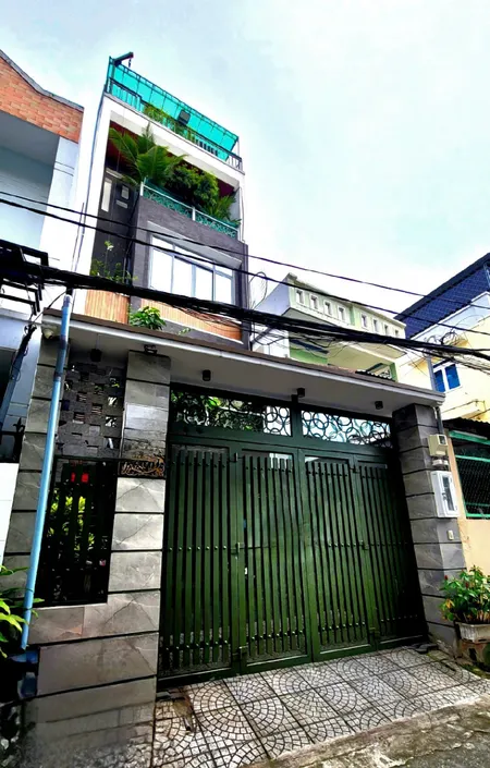 Bán nhà Quận 2 hẻm ô tô thông Gần Chợ Cây Xoài - gần Lê Văn Thịnh nhà 4 tầng ngang 5m