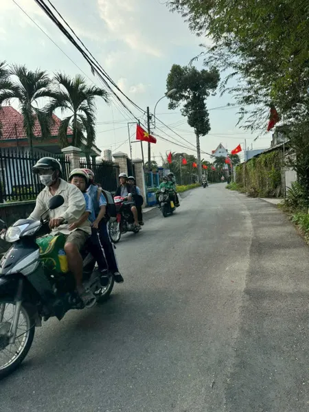Bán đất Củ Chi, bán lô đất mặt tiền đường 418, 2 sẹc ngắn đường Tỉnh Lộ 8,, diện tích 613m2, có 60m2 thổ cư, xã Phước Vĩnh An