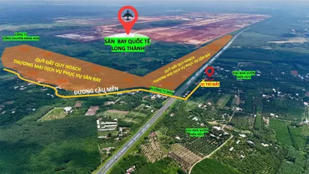 Bán đất Bình Sơn - Long Thành giá siêu tốt, 1,190 tỷ sổ sẵn