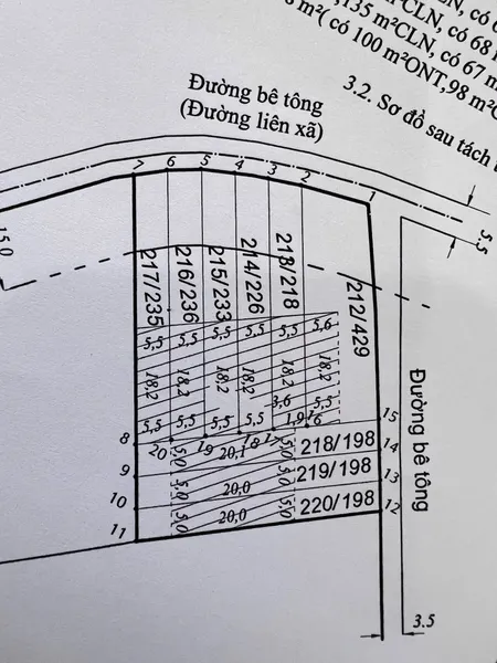Đất thổ cư 670TR/218m2(100m2 thổ cư) cách Đà Lạt 6km