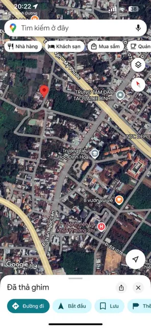 Đất xây biệt thự Mt Dx074 Định Hoà-TP.TDM nhựa 6m thông Ql13 qua Mỹ Phước Tân Vạn xây trọ kho xưởng đều đẹp giá êm