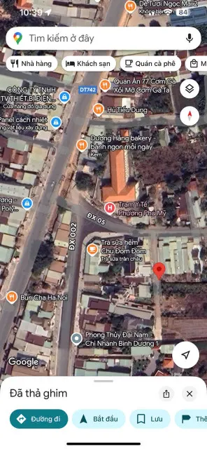 Đất xây biệt thự,kho xưởng Phú Mỹ-TP.TDM đường oto gần trung tâm TP.Mới ngang 10m đẹp
