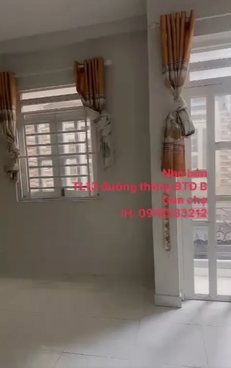 Bán nhà liền kề , 1 trệt, 3 lầu có sân thượng rong thoát mát. Giá 1tỷ 700 trăm 50 triệu đồng