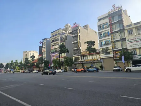 Bán đất mặt đường lý anh tông. Võ cường bắc ninh. Nhìn tổ hợp chung cư cát tường ECO