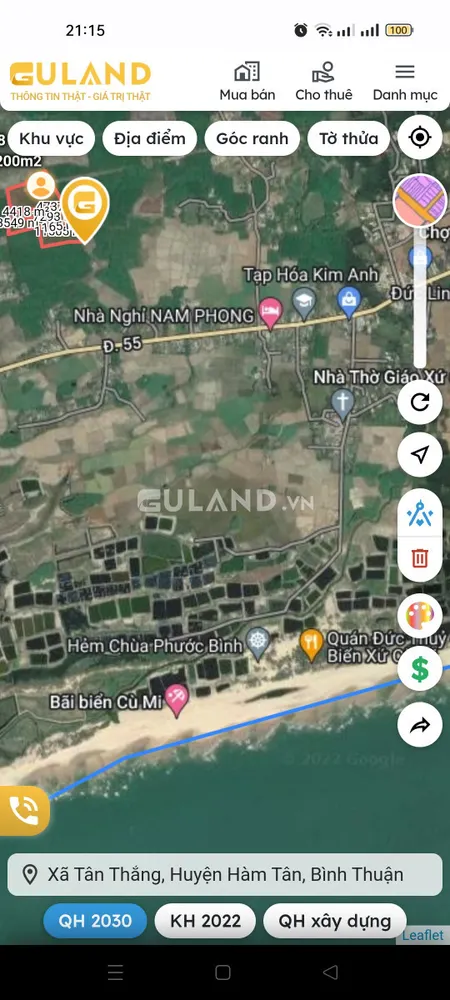 Bán nhà 31300m² 125 tỷ tại Xã Tân Thắng Huyện Hàm Tân