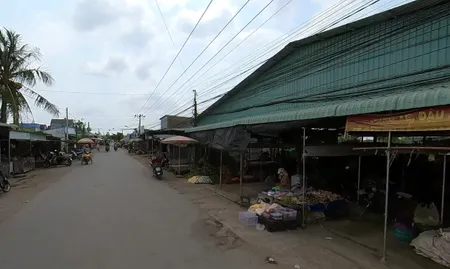 TP Gò Công, đất gần chợ Cộng Lạc, giá 800 triệu, 100m² SHR