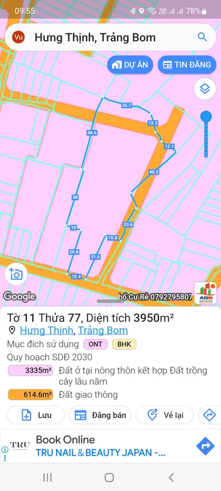 Nhà Đất Hưng Thịnh Trảng bom Đồng Nai