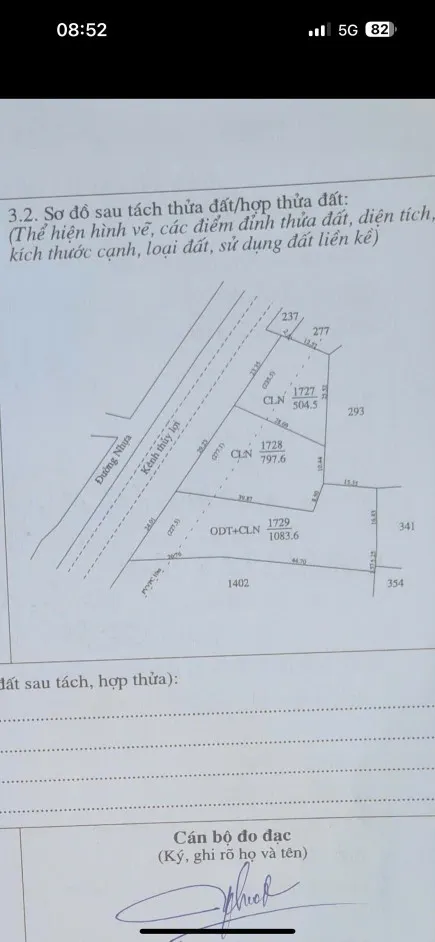 Chính Chủ Cần Bán Đất Mặt Tiền Đường Nhựa Tại P. Gia Bình, TX Trảng Bàng, Tây Ninh