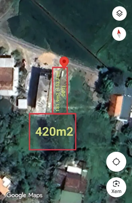 Bán đất 602m² ngang 7,5m giá 850 triệu tại Phường Ninh Hà Thị xã Ninh Hòa