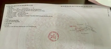 Đất khu 8 Phú Hoà-Phường Phú Lợi-TP.HCM-gần Chợ Bình Điềm nhựa 4m thông nhánh hẻm 249LHP vị trí đẹp giá êm