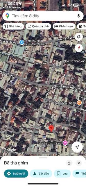 Đất khu 8 Phú Hoà-Phường Phú Lợi-TP.HCM-gần Chợ Bình Điềm nhựa 4m thông nhánh hẻm 249LHP vị trí đẹp giá êm