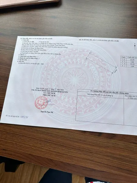 Chính chủ cần bán lô đất khu tái định cư