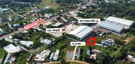 Kẹt tiền bán gấp 125m2 thổ cư sát QL13, giá 430tr kế KCN. 0933.263.596 A.Vỹ