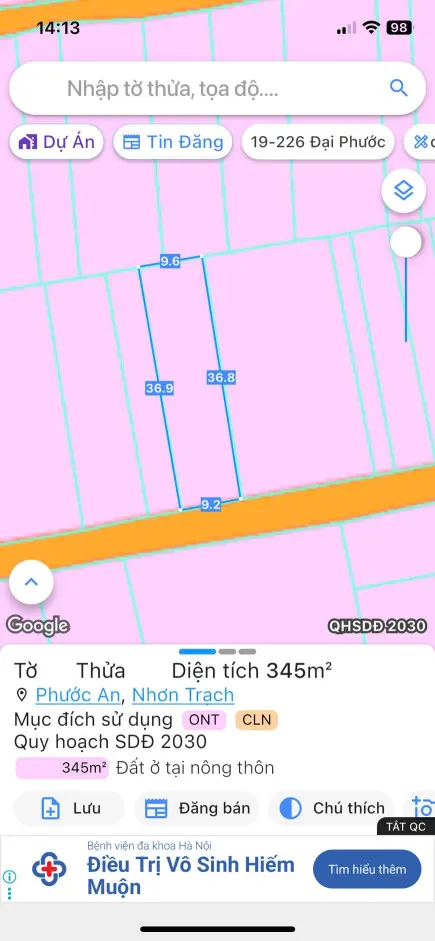 🏡 BÁN ĐẤT PHƯỚC AN – NGAY ĐƯỜNG HÙNG VƯƠNG – GIÁ RẺ ĐẦU TƯ