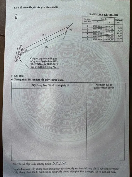 Bán đất long khánh giá rẻ