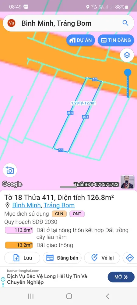 Nhà Đất Bình Minh Trảng Bom Đồng Nai