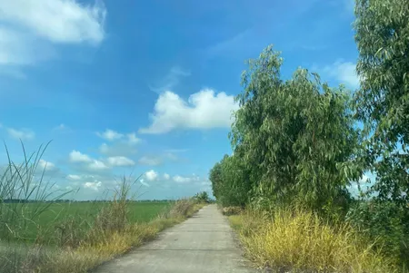 Bán đất full thổ cư, đường betong, p3 kiến tường loang an
