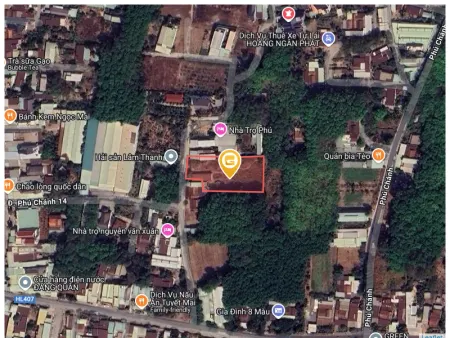 Bán đất 2679.6m² giá 25 tỷ tại Xã Phú Chánh Thị xã Tân Uyên