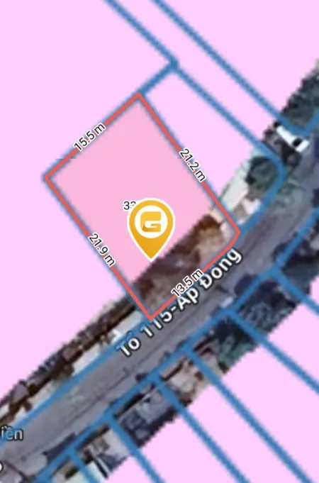 Bán đất 332.7m² ngang 14m giá 15 tỷ tại Xã Thới Tam Thôn Huyện Hóc Môn