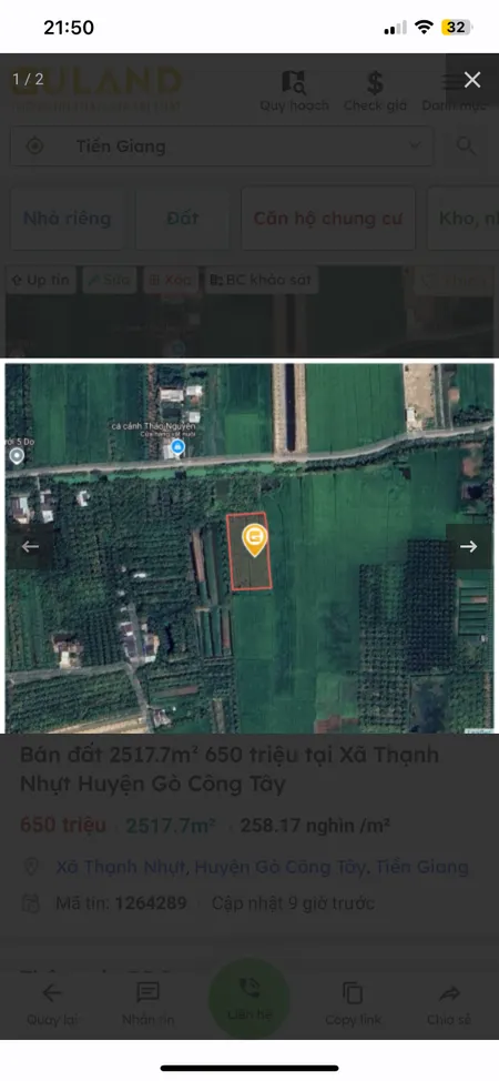 bấn đất chính chủ