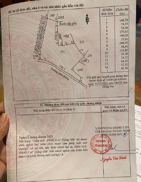 Nhà Đất Sông Trầu Trảm Bom Đồng Nai