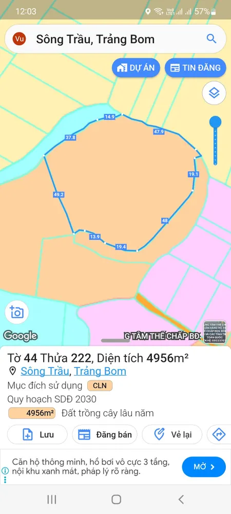 Nhà Đất Sông Trầu Trảng Bom Đồng Nai