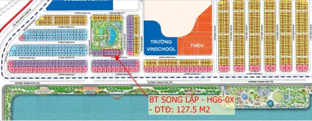 chính chủ gửi bán căn TN3X diện tích 73m2 diện tích xây dựng 305,6m2 bàn giao thô. giá bán 27.020.000.000