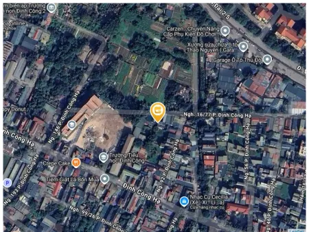 Bán đất 50m² ngang 4m giá 50 triệu tại Phường Định Công Quận Hoàng Mai