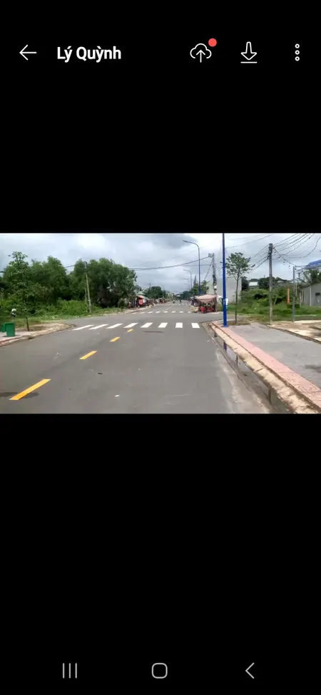 Bán đất đẹp ngay ngã tư đối diện trường học. Kdc lộc An * 8x 25