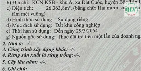 Cho thuê nhà xưởng 14.318 m2 tại KCN Đất Cuốc, Bắc Tân Uyên, Bình Dương