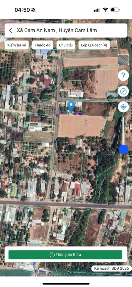 ĐƯỜNG SỐ 7 -- CAM AN NAM -- 208 M2 -- 5M NGANG -- tc 60 -- GIÁ CHỈ 1 TỶ 150 -- 0961481675
