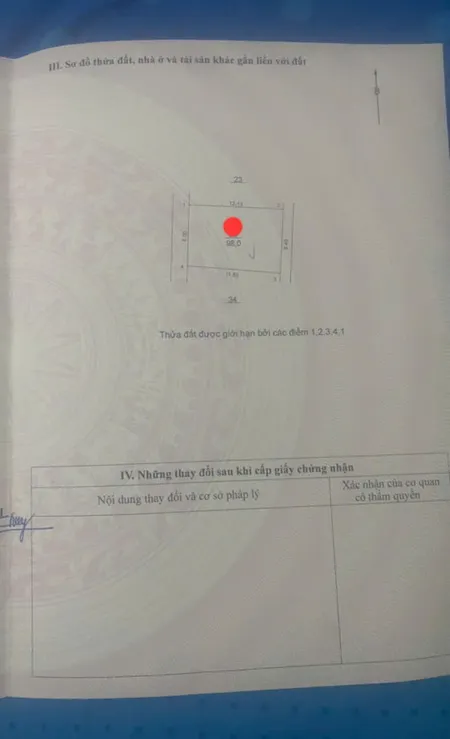 Bán nhà 98m² ngang 8m tại Xã Phú Cường Huyện Sóc Sơn